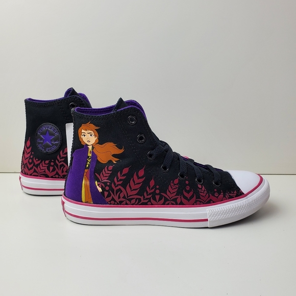 girls frozen converse